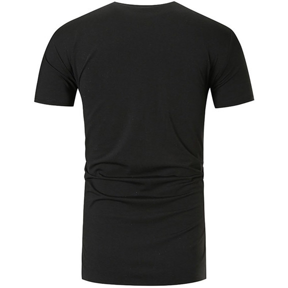 White Black Patchwork T-Shirt