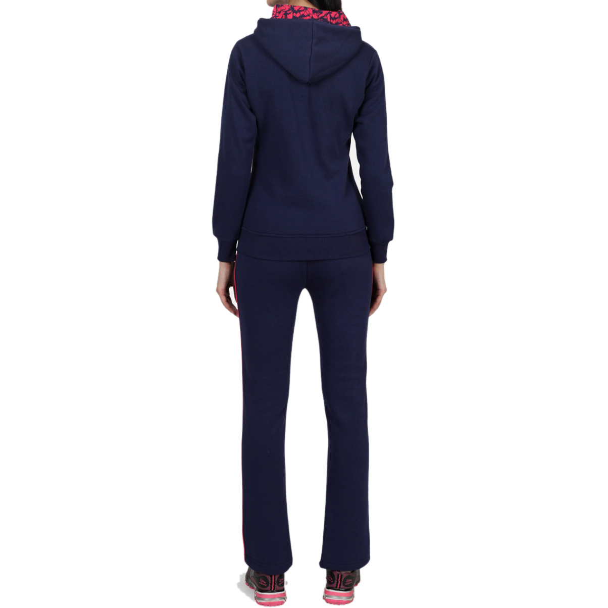 Navy Hooded Tracksuits Women