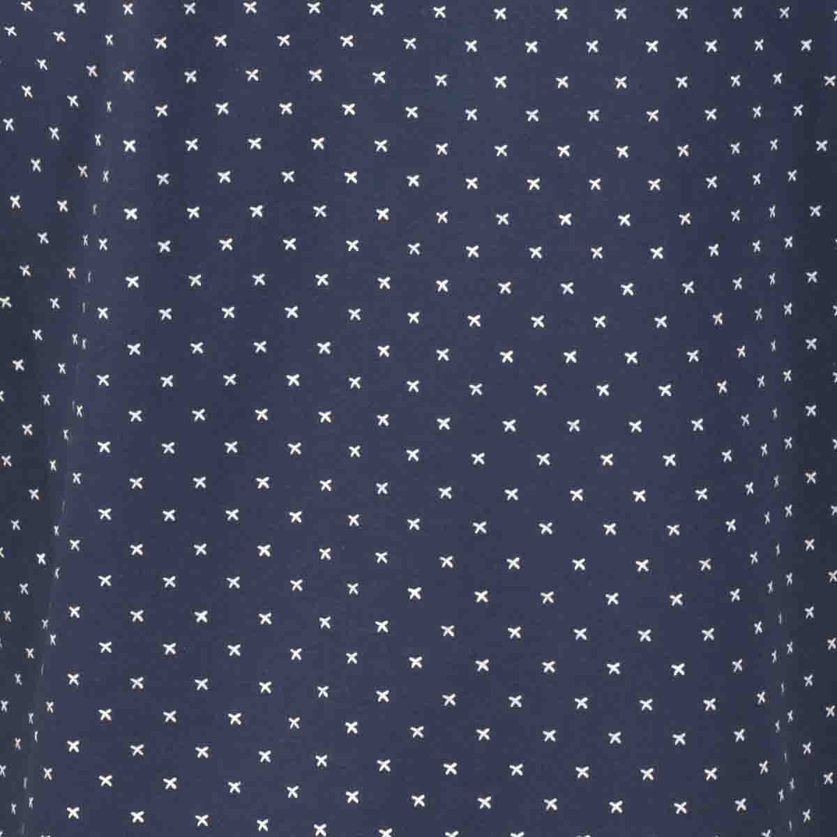 Printed Contrast Collar Polo Shirts