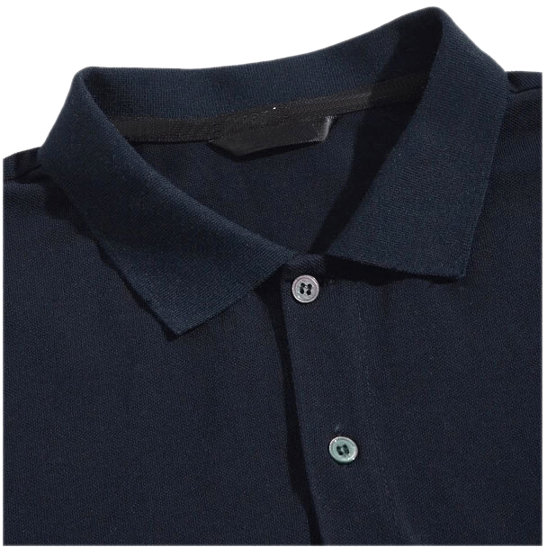 Patched Colorblock Polo Shirt